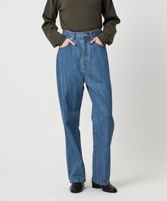 ASTRAET＞CO タック ワイド デニムパンツ（デニムパンツ）｜ASTRAET