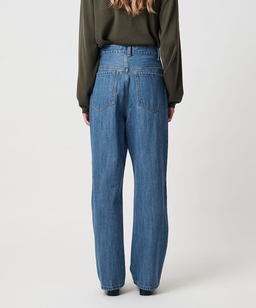 Steven Alan＞コットン デニム ストレート パンツ（デニムパンツ