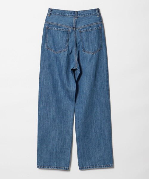 Steven Alan（スティーブンアラン）の「＜Steven Alan＞コットン デニム ストレート パンツ（デニムパンツ・レディース・ライトブルー/ネイビー・XS/S/M/L）」の8枚目の写真