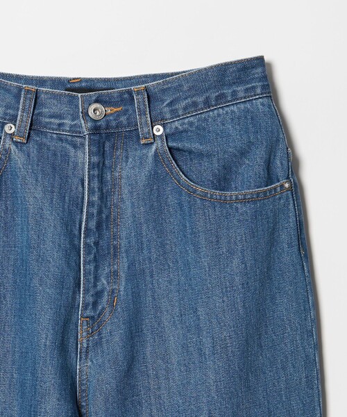 セール】＜Steven Alan＞コットン デニム ストレート パンツ（デニム