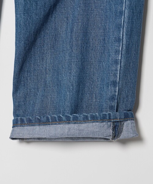 Steven Alan＞コットン デニム ストレート パンツ（デニムパンツ