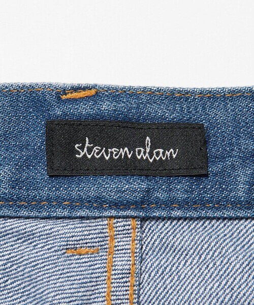 Steven Alan（スティーブンアラン）の「＜Steven Alan＞コットン デニム ストレート パンツ（デニムパンツ・レディース・ライトブルー/ネイビー・XS/S/M/L）」の16枚目の写真