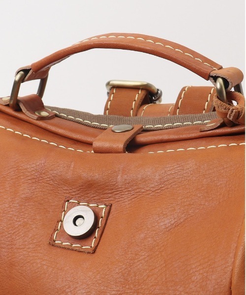 zucchero（ズッケロ）の「zucchero 本革がま口リュック（バックパック/リュック・レディース・ブラウン・FREE）」の5枚目の写真