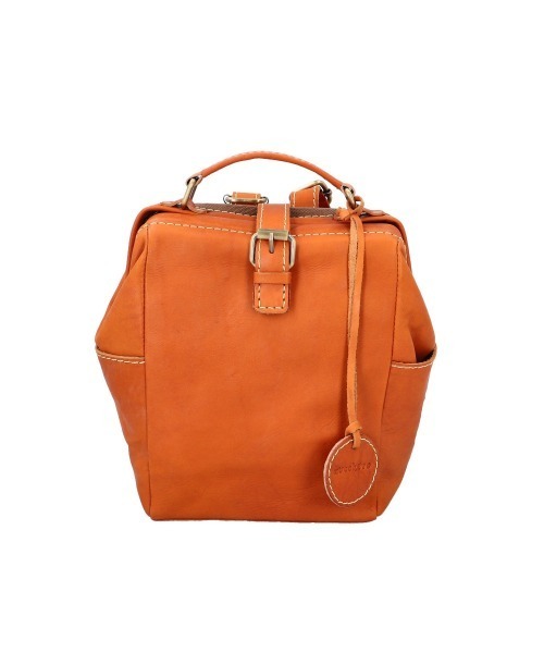 zucchero（ズッケロ）の「zucchero 本革がま口リュック（バックパック/リュック・レディース・ブラウン・FREE）」の8枚目の写真