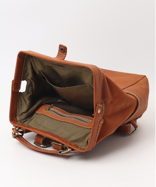 zucchero（ズッケロ）の「zucchero 本革がま口リュック（バックパック/リュック・レディース・ブラウン・FREE）」の19枚目の写真