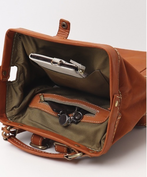 zucchero（ズッケロ）の「zucchero 本革がま口リュック（バックパック/リュック・レディース・ブラウン・FREE）」の20枚目の写真