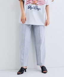 VICKY | ピンタックカットオフスウェットパンツ≪手洗い可能≫(スウェットパンツ)