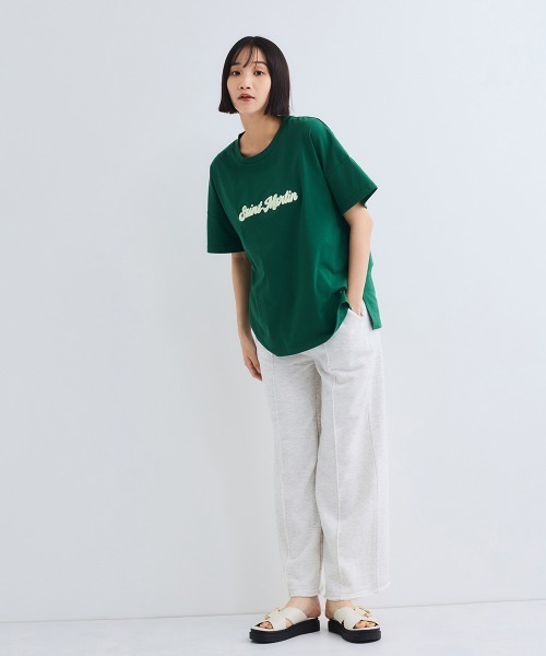 VICKY(ビッキー)の「ピンタックカットオフスウェットパンツ≪手洗い可能≫(スウェットパンツ・レディース・オフホワイト/ブラック/ライトグレー・M)」の20枚目の写真