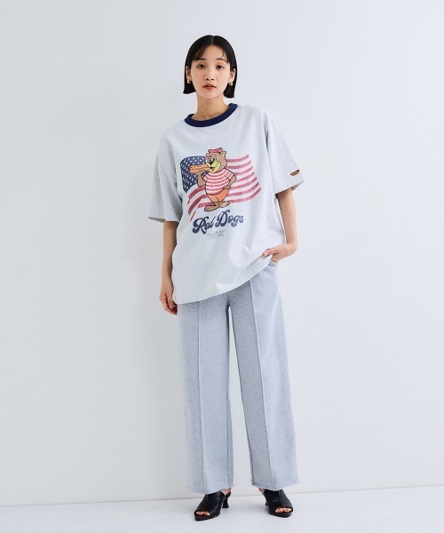 VICKY(ビッキー)の「ピンタックカットオフスウェットパンツ≪手洗い可能≫(スウェットパンツ・レディース・オフホワイト/ブラック/ライトグレー・M)」の21枚目の写真