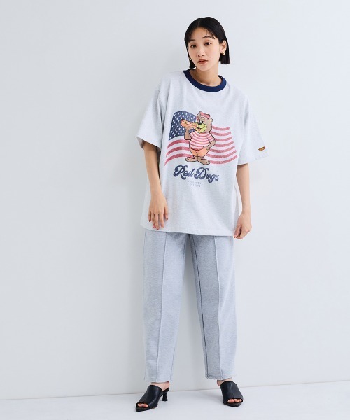 VICKY(ビッキー)の「ピンタックカットオフスウェットパンツ≪手洗い可能≫(スウェットパンツ・レディース・オフホワイト/ブラック/ライトグレー・M)」の22枚目の写真