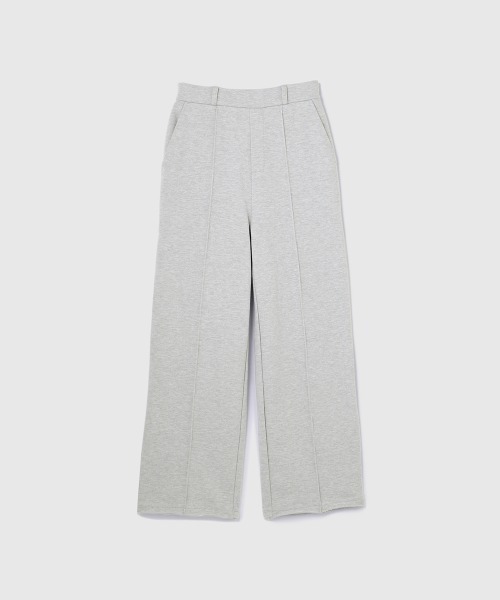 VICKY(ビッキー)の「ピンタックカットオフスウェットパンツ≪手洗い可能≫(スウェットパンツ・レディース・オフホワイト/ブラック/ライトグレー・M)」の6枚目の写真