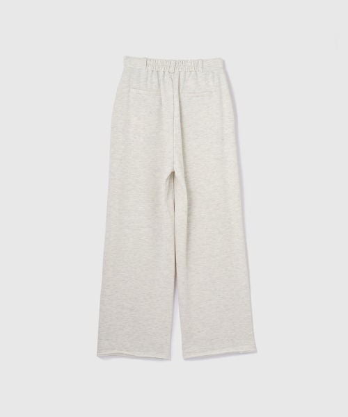 VICKY(ビッキー)の「ピンタックカットオフスウェットパンツ≪手洗い可能≫(スウェットパンツ・レディース・オフホワイト/ブラック/ライトグレー・M)」の8枚目の写真