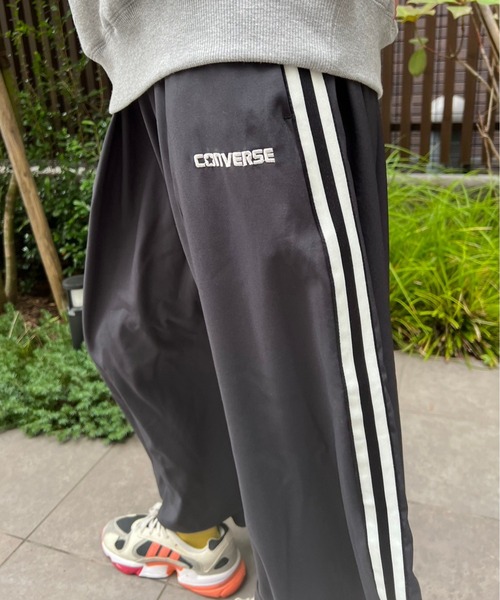 CONVERSE（コンバース）の「【CONVERSE/コンバース】ストレッチサイドラインゴアードスカート（スカート・レディース・ブラック/ライトグレー・MEDIUM）」の11枚目の写真