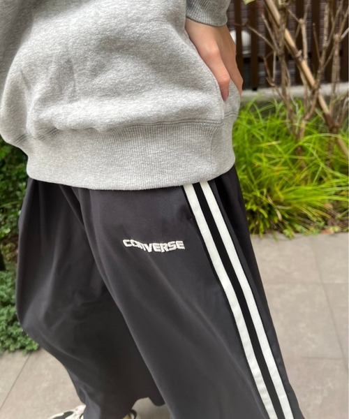 CONVERSE（コンバース）の「【CONVERSE/コンバース】ストレッチサイドラインゴアードスカート（スカート・レディース・ブラック/ライトグレー・MEDIUM）」の13枚目の写真