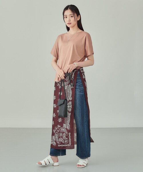 INDIVI（インディヴィ）の「フラップポシェット（ショルダーバッグ・レディース・グリーン/ブラック/ベージュ・00）」の5枚目の写真