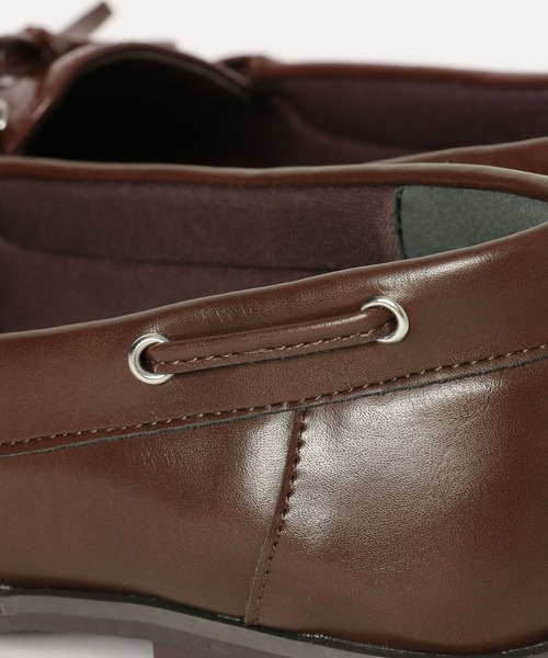 BAYFLOW（ベイフロー）の「[柔らかくてフィット感◎]デッキシューズ（モカシン/デッキシューズ・レディース・ベージュ/ブラウン・MEDIUM/LARGE）」の13枚目の写真