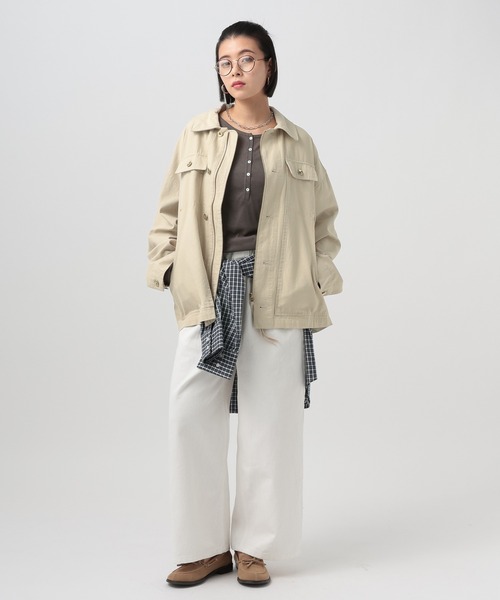 BAYFLOW（ベイフロー）の「[柔らかくてフィット感◎]デッキシューズ（モカシン/デッキシューズ・レディース・ベージュ/ブラウン・MEDIUM/LARGE）」の22枚目の写真