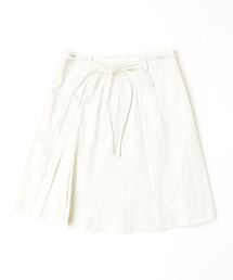 LEVAR:CRISPY PLEATED SKIRT