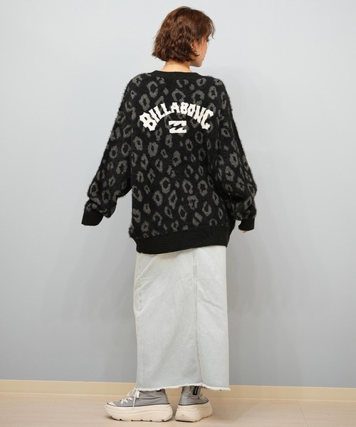 ムラサキスポーツ限定】BILLABONG/ビラボン セーター レオパード柄