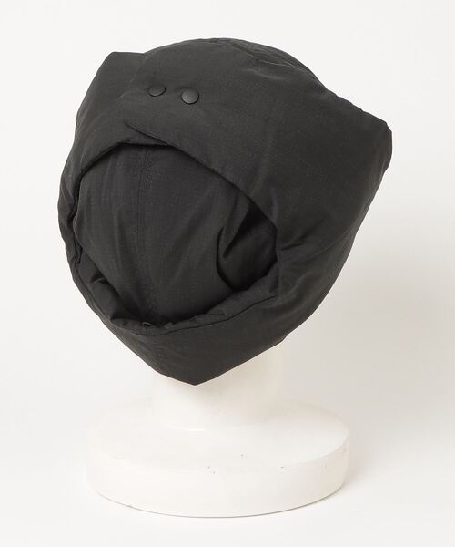 NANGA(ナンガ)の「HINOC RIPSTOP DOWN EAR FLAP CAP/ヒノックリップストップ ダウンイヤーフラップキャップ(キャップ・メンズ・ブラック/アーミー/ブルー系その他/ベージュ・FREE)」の15枚目の写真