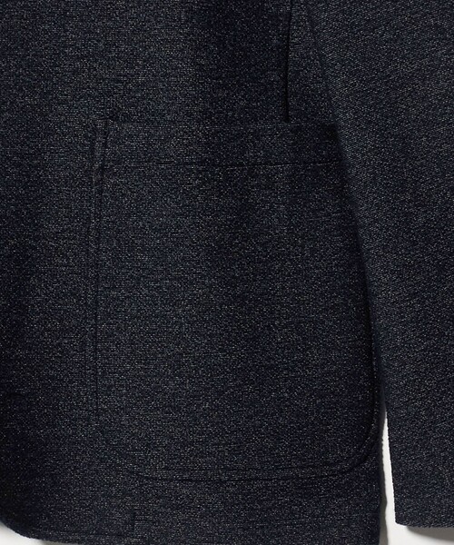 UNITED ARROWS（ユナイテッドアローズ）の「FORTEX メランジ シングル 2ボタン テーラードジャケット CS/T-MODEL 2WAYストレッチ（テーラードジャケット・メンズ・ネイビー・L/S/M/XL）」の11枚目の写真