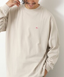 【DANTON/ダントン】ロゴ長袖Tシャツ/LONG SLEEVE T-SHIRT/DT-C0200/25AW