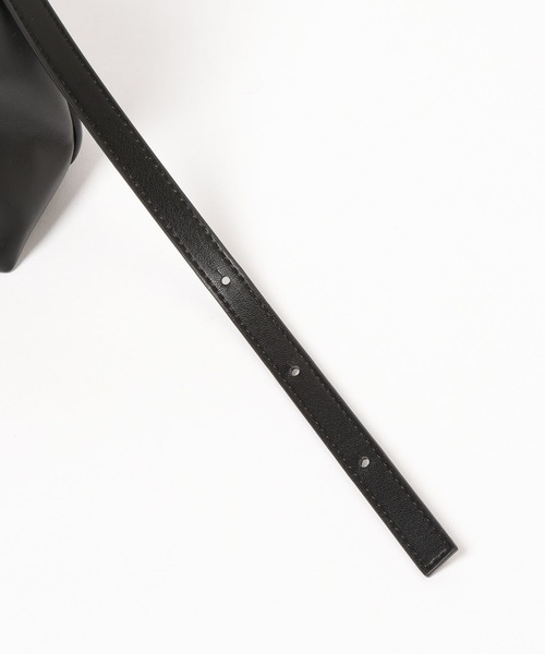 BAYFLOW（ベイフロー）の「2WAYギャザーバッグ（ハンドバッグ・レディース・キャメル/ブラック・FREE）」の20枚目の写真