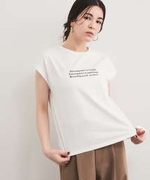 刺繍ロゴTシャツ