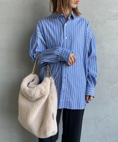 VIOLAd'ORO / ヴィオラドーロ] ELMO ムートン エコファーチェーン