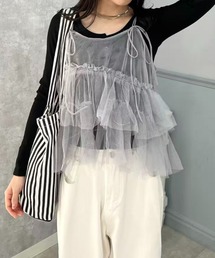 mebole（メボレ）の「チュールキャミソール（キャミソール）」