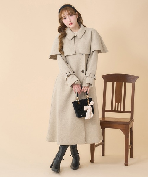 セール】【今すぐお届け可能！ケープが取り外せる】2wayロングステン