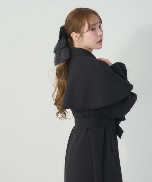 セール】【今すぐお届け可能！ケープが取り外せる】2wayロングステン