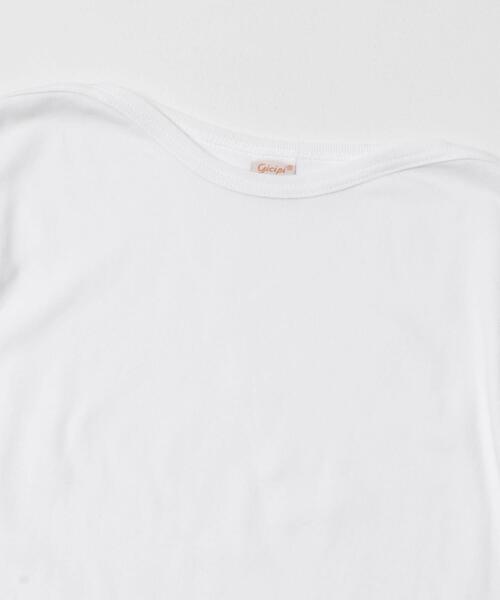 URBAN RESEARCH ROSSO WOMEN（アーバンリサーチ　ロッソ）の「GICIPI　CAVOLFIORE（Tシャツ/カットソー・レディース・グレー/ホワイト・1）」の4枚目の写真