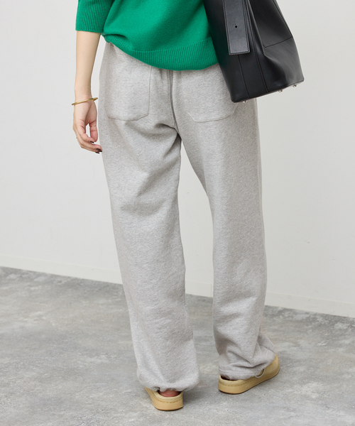 Spick & Span（スピックアンドスパン）の「2WAYロゴスウェットパンツ（スウェットパンツ・レディース・ライトグレー/アイボリー・36/38）」の8枚目の写真