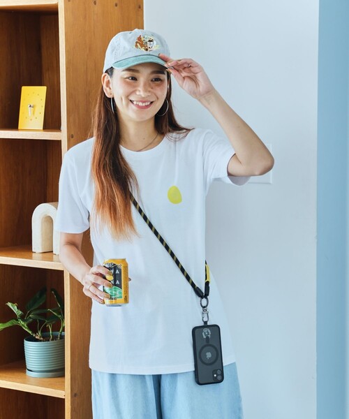 FREAK'S STORE（フリークスストア）の「YONAYONA ALE × YOSEMITE STRAP/よなよなエール × ヨセミテストラップ YONAYONA ALE MOBILESTRAP（スマホグッズ・メンズ・ブラック/イエロー・ONE SIZE）」の5枚目の写真