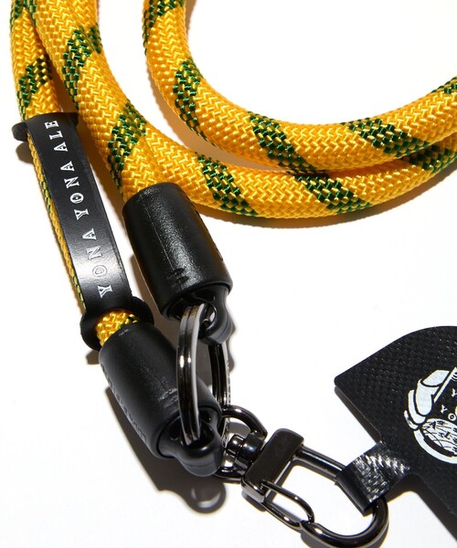 FREAK'S STORE（フリークスストア）の「YONAYONA ALE × YOSEMITE STRAP/よなよなエール × ヨセミテストラップ YONAYONA ALE MOBILESTRAP（スマホグッズ・メンズ・ブラック/イエロー・ONE SIZE）」の12枚目の写真