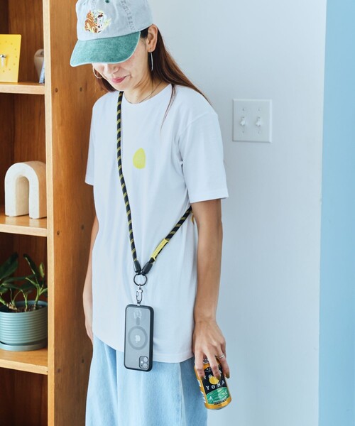 FREAK'S STORE（フリークスストア）の「YONAYONA ALE × YOSEMITE STRAP/よなよなエール × ヨセミテストラップ YONAYONA ALE MOBILESTRAP（スマホグッズ・メンズ・ブラック/イエロー・ONE SIZE）」の18枚目の写真