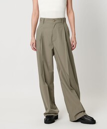 UNITED ARROWS ユナイテッドアローズ　センタープリーツパンツ looponline_mc66270