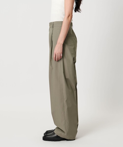 セール】＜MARW UNITED ARROWS＞タック ワイド テーパード パンツ