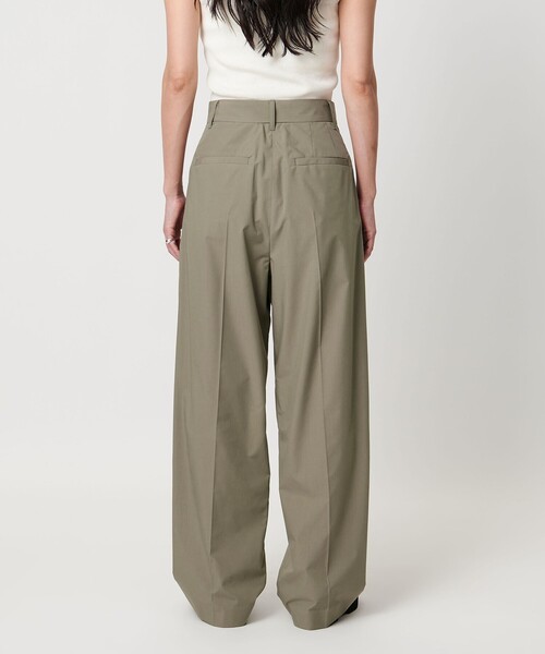 MARW UNITED ARROWS（マルゥ ユナイテッドアローズ）の「＜MARW UNITED ARROWS＞タック ワイド テーパード パンツ（スラックス・レディース・オリーブ/ダークグレー・36/38）」の10枚目の写真