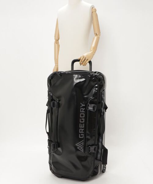 GREGORY(グレゴリー)の「アルパカウィールダッフル100 ALPACA WHEELED DUFFEL 100 オブシディアンブラック(スーツケース/キャリーバッグ・メンズ・ブラック・ONE SIZE)」の2枚目の写真