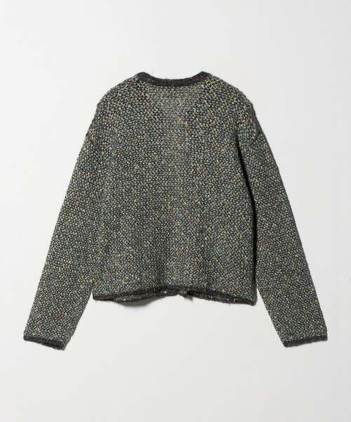 6(ROKU)＞ミックスニット カーディガン（カーディガン/ボレロ）｜6