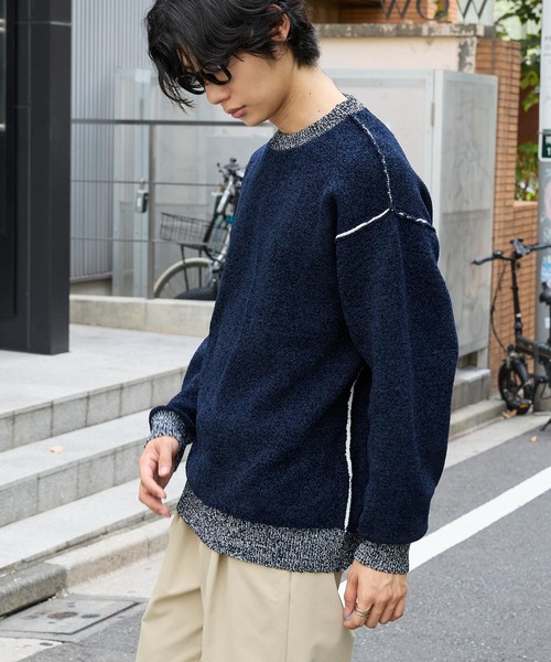 セール】＜マシンウォッシャブル/アンチピリング＞アウトリンキング