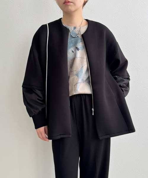 ダンボールドッキングブルゾン LHELBIE│Eimee Law & LHELBIE