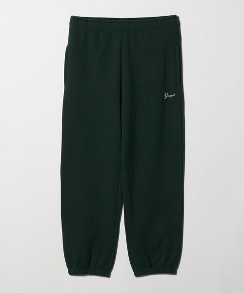 Steven Alan(スティーブンアラン)の「<GRAND COLLECTION> SCRPT SWT PT/パンツ(スウェットパンツ・メンズ・ダークグリーン・M/L)」の1枚目の写真