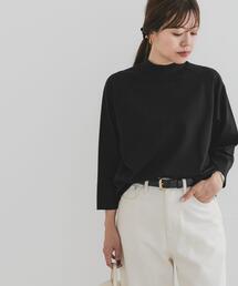 F by ROSSO | F by ROSSO モックネックポンチプルオーバー(Tシャツ/カットソー)