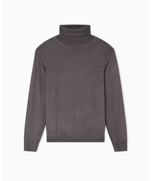ARMANI EXCHANGE（アルマーニエクスチェンジ）の「【A|X アルマーニ エクスチェンジ】CL ウールブレンド タートルネックニットプルオーバー（ニット/セーター・メンズ・ブラック/チャコールグレー・LARGE/MEDIUM/SMALL/X-LARGE/X-SMALL）」の3枚目の写真