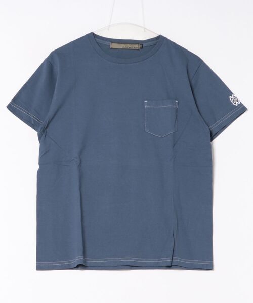 AYUITE(アユイテ)の「/AYUITE/カットソー(Tシャツ/カットソー・メンズ・ネイビー・MEDIUM/LARGE)」の1枚目の写真