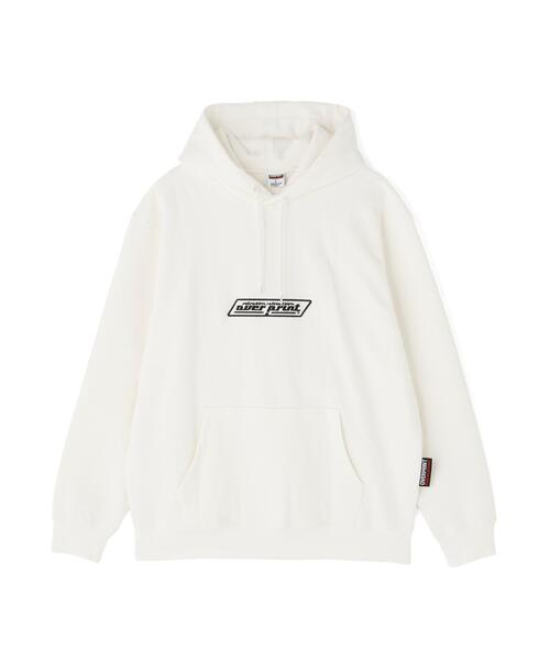 over print(オーバープリント)の「overprint/オーバープリント/Break Stuff Hoodie(パーカー・メンズ・ホワイト/グレー・M/L/XL)」の3枚目の写真