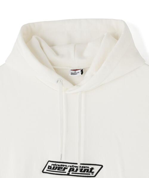 over print(オーバープリント)の「overprint/オーバープリント/Break Stuff Hoodie(パーカー・メンズ・ホワイト/グレー・M/L/XL)」の4枚目の写真